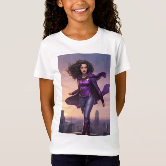 T-Shirt Logo SuperGirl (Devant)