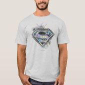 T-shirt Logo Supergirl Scribbles (Devant)