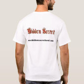 T-shirt Logo sur l'avant/de site Web dos dessus (Dos)