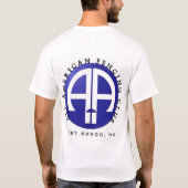 T-shirt Logo sur l'avant et le dos (Dos)