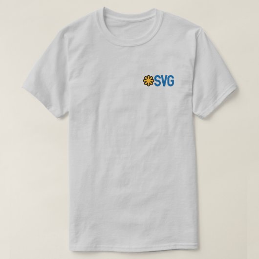 T-shirt Logo SVG (Design devant)
