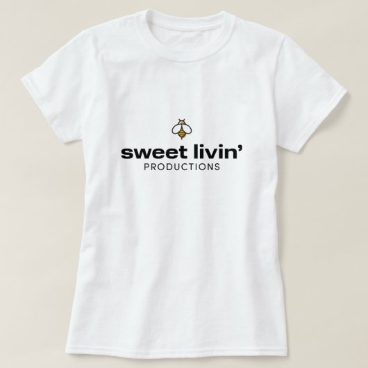 T-shirt logo Sweet Livin (Design devant)
