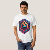 T-shirt Logo Tech Hex (Devant entier)