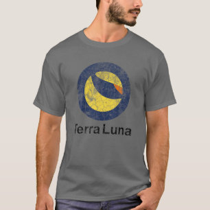 T-shirt Logo Terra LUNA Crypto Distressed