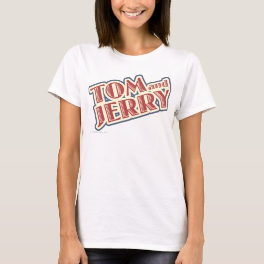 T-shirt Logo Tom et Jerry (Devant)