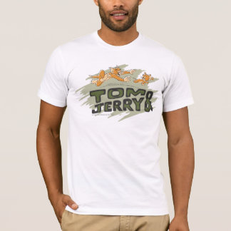 T-shirt Logo Tom et Jerry Chase
