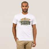 T-shirt Logo Tom et Jerry Chase (Devant entier)