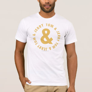 T-shirt Logo Tom et Jerry Round 4