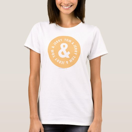 T-shirt Logo Tom et Jerry Round 5 (Devant)