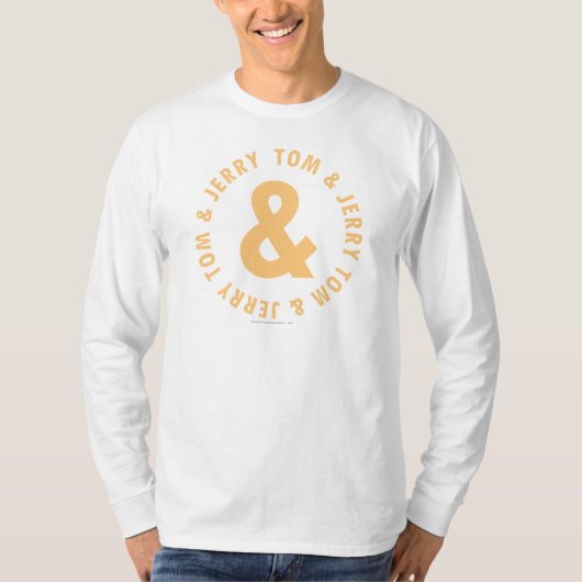 T-shirt Logo Tom et Jerry Round 6 (Devant)