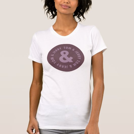 T-shirt Logo Tom et Jerry Round 9 (Devant)