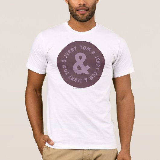 T-shirt Logo Tom et Jerry Round 9 (Devant)