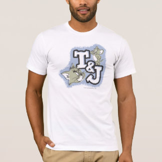 T-shirt Logo Tom et Jerry T&J