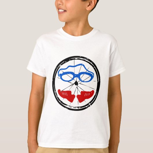 T-shirt Logo Triathlon Freak (Devant)