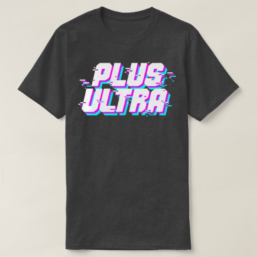 T-shirt logo ultra-glitch (Design devant)