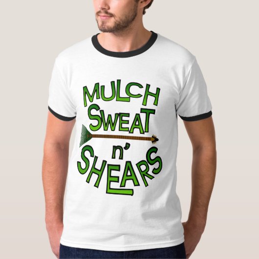 T-shirt Logo unisexe de paillis de sonnerie (Devant)