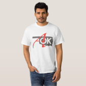 T-shirt Logo variable de couleur/style AOK (Devant entier)