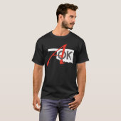 T-shirt Logo variable de style/couleur AOK (Devant entier)