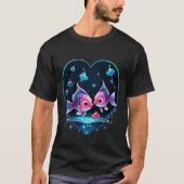 T-shirt Logo Vector Valentine's Day Visualisation (Devant)