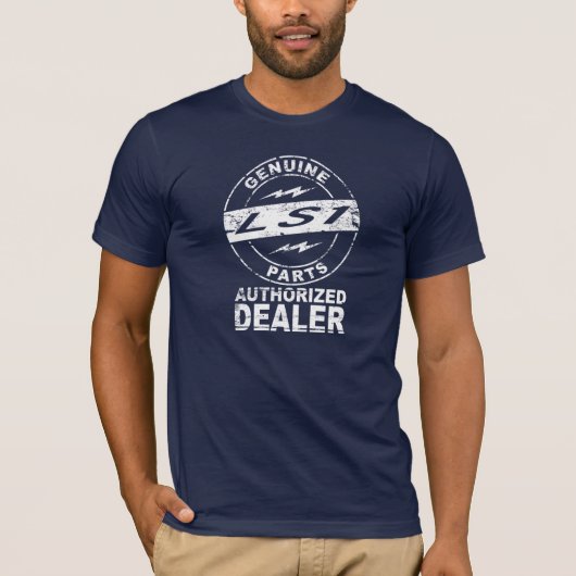T-shirt Logo véritable 3 des pièces LS1 (Devant)