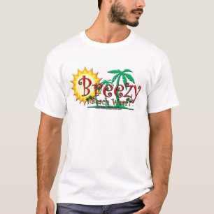T-shirt Logo vert de paumes simple