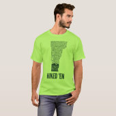 T-Shirt (Logo Vert) - Long Trail du Vermont (Devant entier)