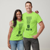 T-Shirt (Logo Vert) - Long Trail du Vermont (Unisexe)