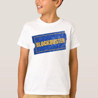 T-shirt logo vidéo blockbuster