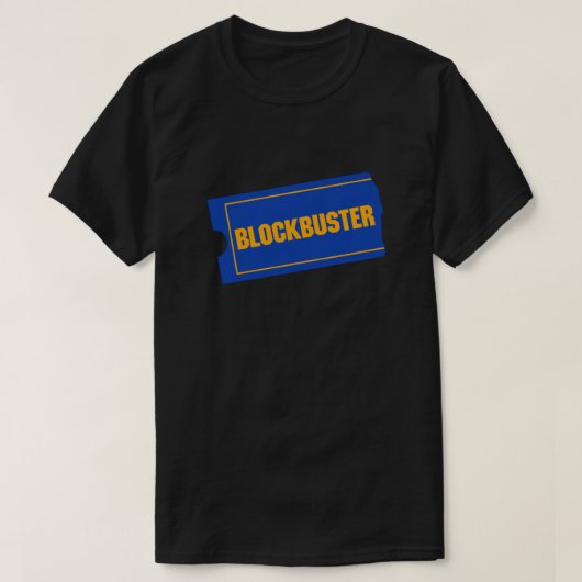 T-shirt Logo vidéo Blockbuster (Design devant)