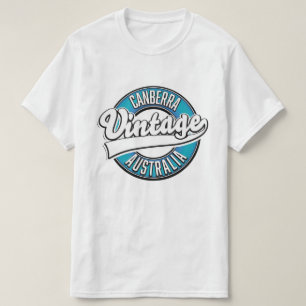T-shirt Logo vintage de Canberra Australie