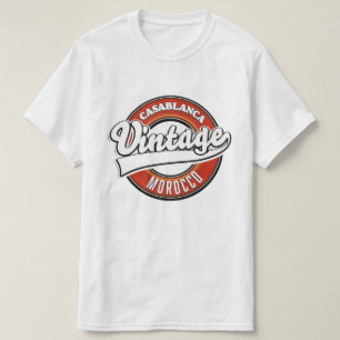 T-shirt Logo vintage de Casablanca Maroc