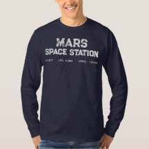 Logo Vintage de la Station Spatiale de Mars