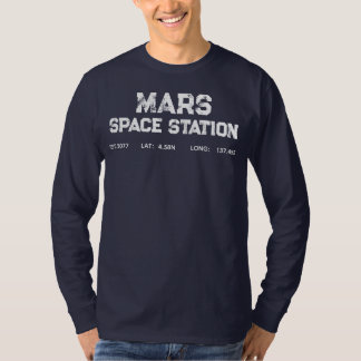 T-shirt Logo Vintage de la Station Spatiale de Mars