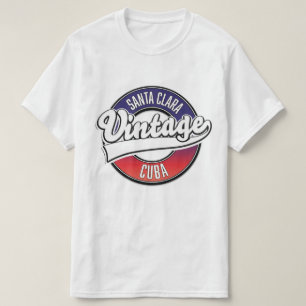 T-shirt logo vintage de santa clara cuba