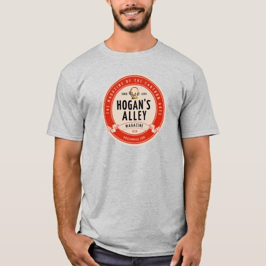 T-shirt Logo Vintage "Hogan's Alley" (Devant)