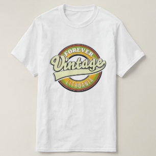 T-shirt Logo vintage Lituanie pour toujours.