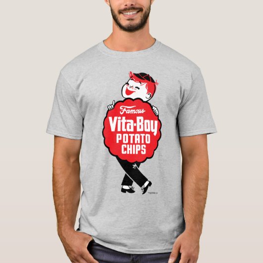 T-shirt Logo vintage Vita-Boy (Devant)