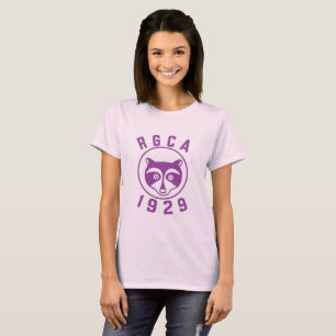 T-shirt Logo violet féminin RGCA