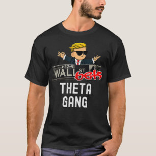 T-shirt Logo Wallstreetbets Theta Gang