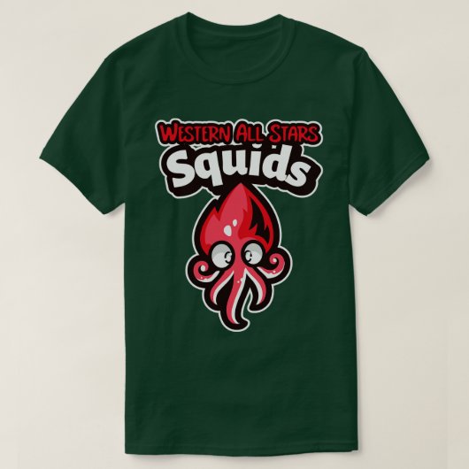 T-shirt Logo Western All Stars Squids (Design devant)