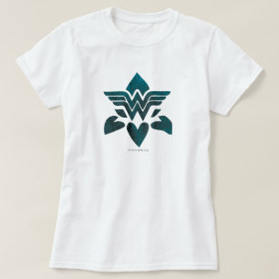 T-shirt Logo Wonder Woman Grunge