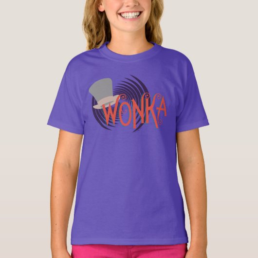 T-shirt Logo Wonka Spiral (Devant)