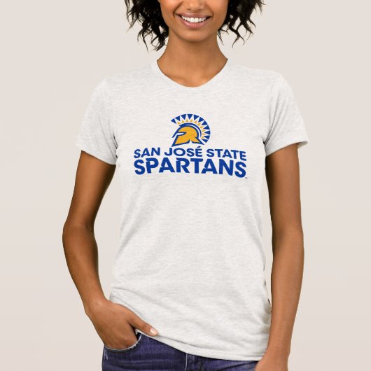 T-shirt Logo Wordmark de Spartans d'état de San Jose (Devant)
