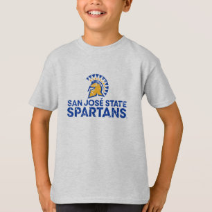 T-shirt Logo Wordmark en détresse des Spartans de San Jose