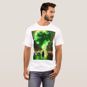 T-shirt Logo Xbox avec Neon Green Smoke T-Sh double face (Devant entier)