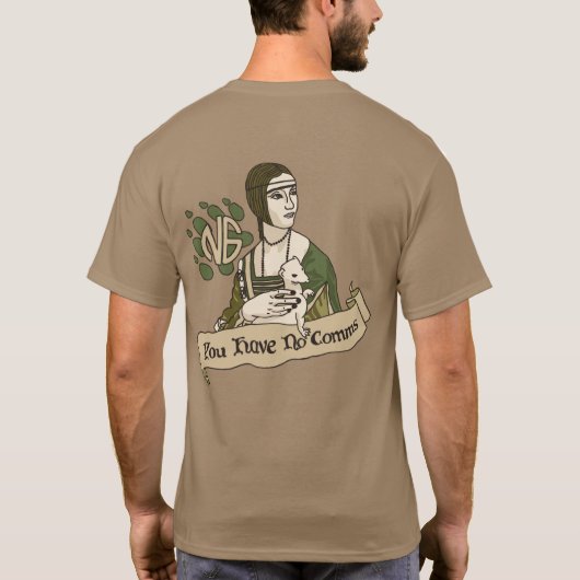 T-shirt Logos verts (Dos)