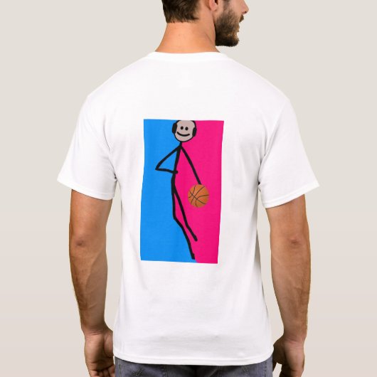 T-shirt LogoStick de basket (Dos)