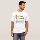 T-shirt Logotype spirituel de Xpressions (Devant entier)
