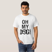 T-SHIRT L'OH MON CHIEN ! (Devant entier)