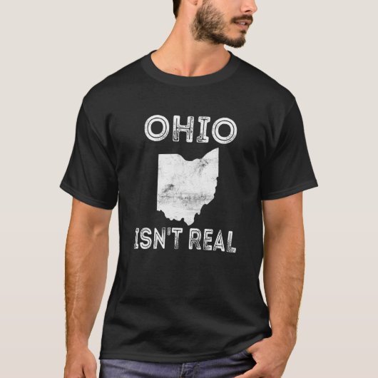 T-shirt L'Ohio n'est pas une vraie prime (Devant)